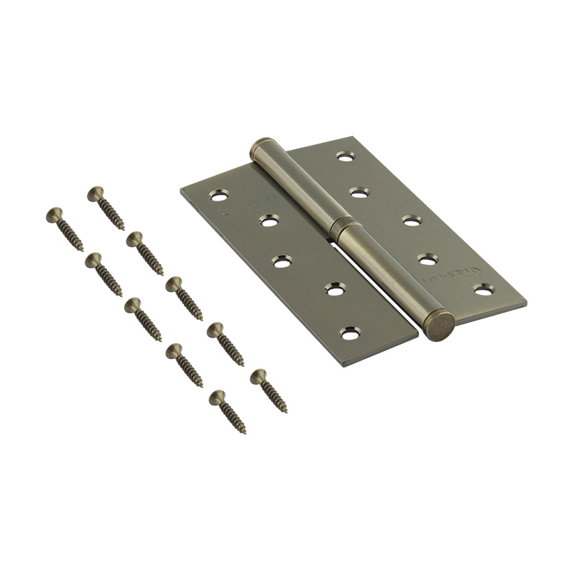 Комплектация и упаковка Петля левая/правая 750-5" (125*75*2,5) без колп. цвет Старая бронза Нора-М