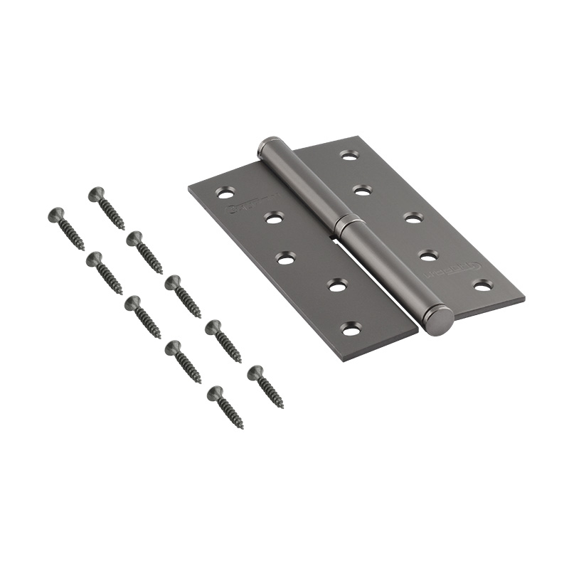 Комплектация и упаковка Петля левая/правая 750-5" (125*75*2,5) без колп. цвет Графит Нора-М