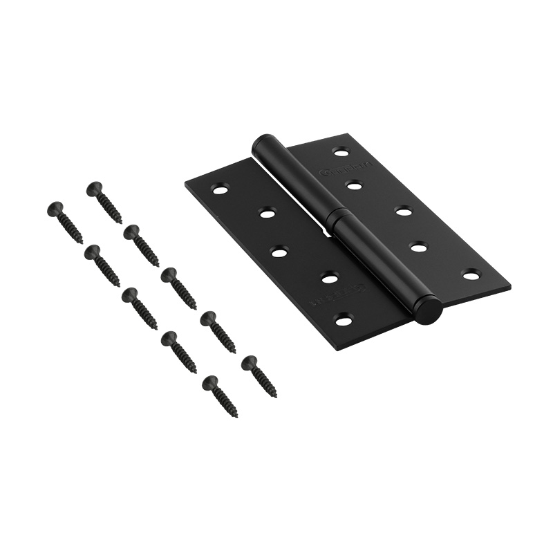 Комплектация и упаковка Петля левая/правая 750-5" (125*75*2,5) без колп. цвет Черный Нора-М