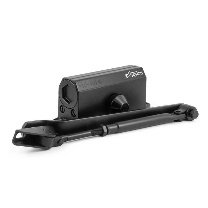 Доводчик с фиксацией 2S-F - Черный - 16220