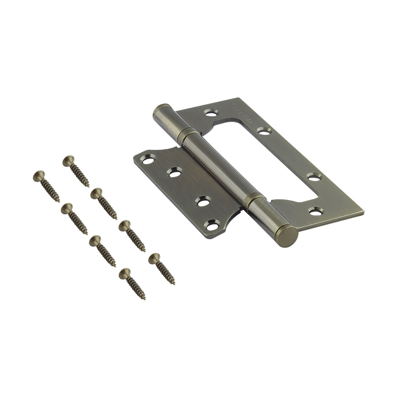 Комплектация и упаковка Петля без врезки 800-5" (125*75*2,5) без колп. цвет Старая бронза Нора-М