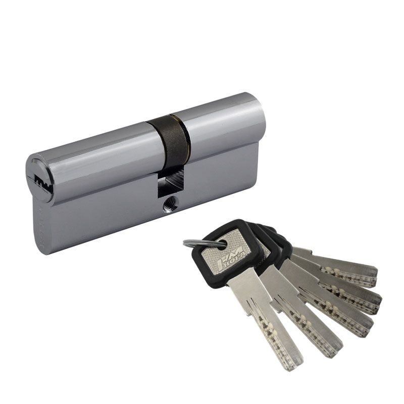 Цилиндр ЛПУ.УК асимметричный - Хром - ЛПУ.УК-80 (45-35) - 15078