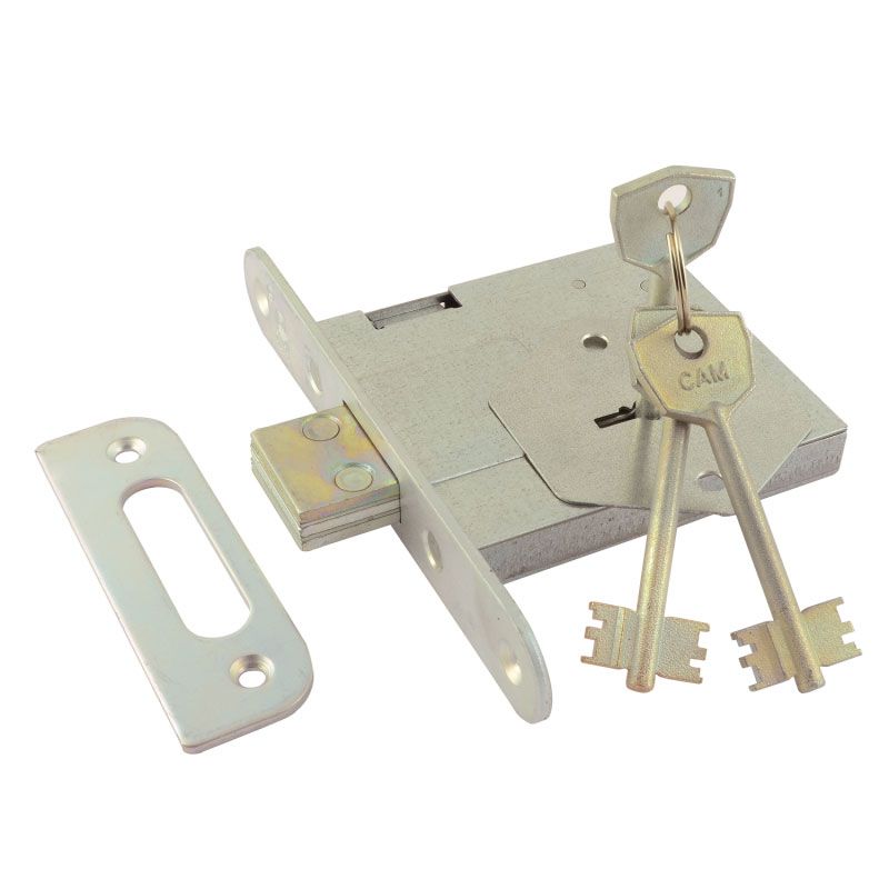 Замок врезной  ЗВ8-4С/03 3П.7 - Матовый хром - 16211