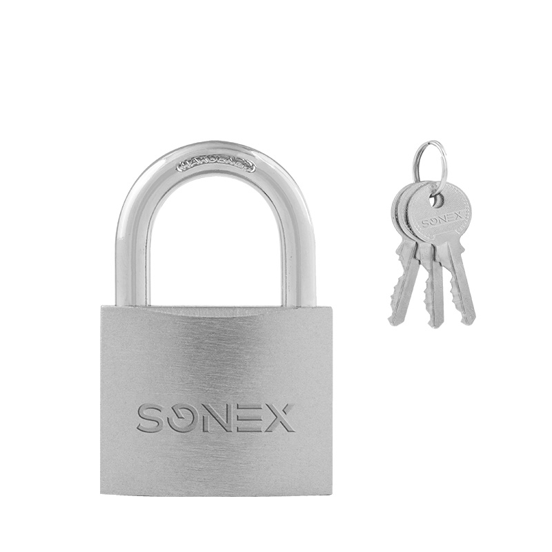 Замок навесной SONEX ЗН цвет Серебро Нора-М