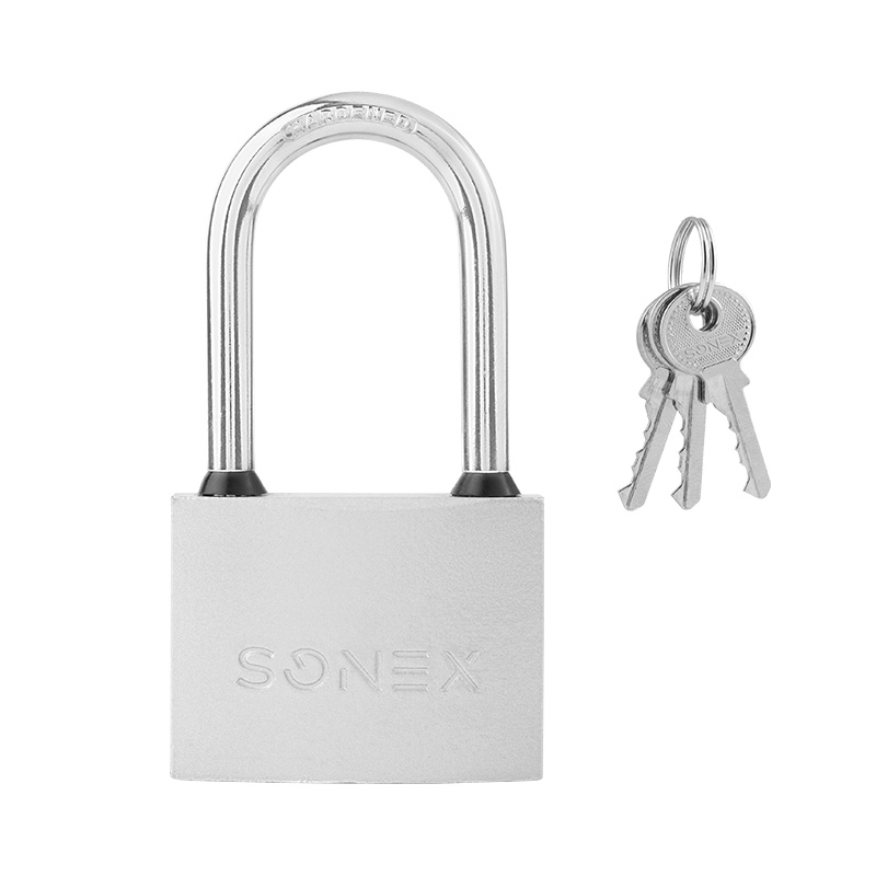 Замок навесной SONEX ЗН цвет Серебро Нора-М