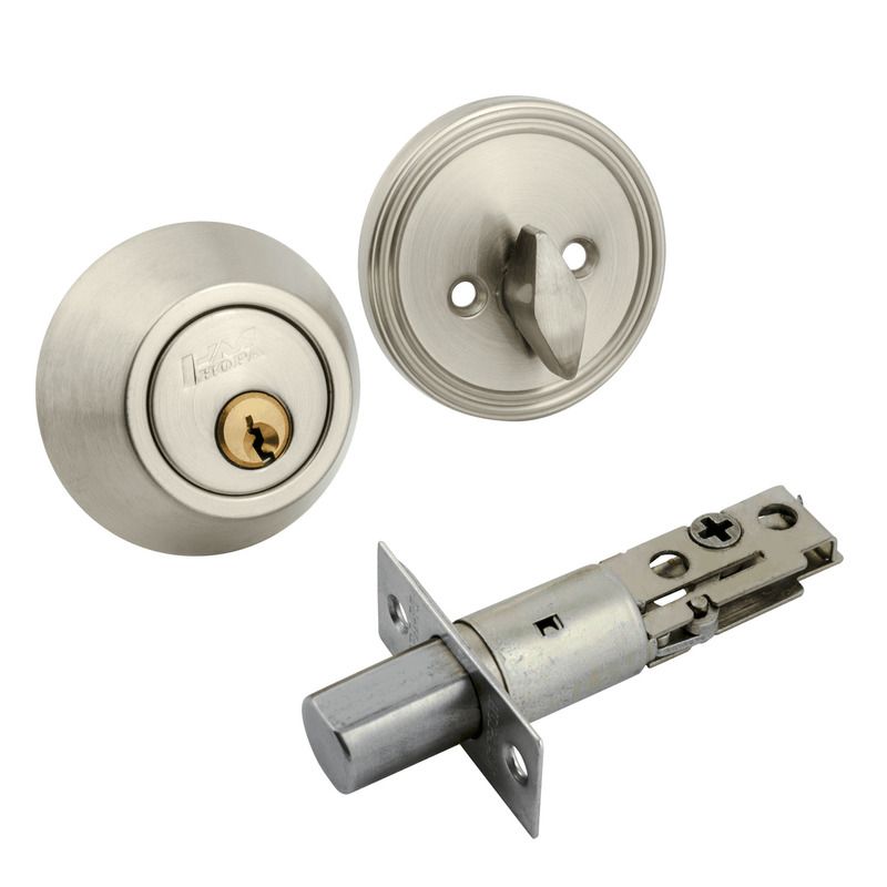 Замок врезной  D1 - Матовый никель - 13477