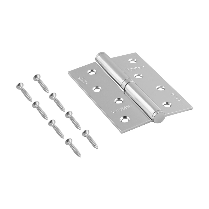 Комплектация и упаковка Петля левая/правая 750-4" STD (100*70*2,5) без колп. цвет Хром Нора-М