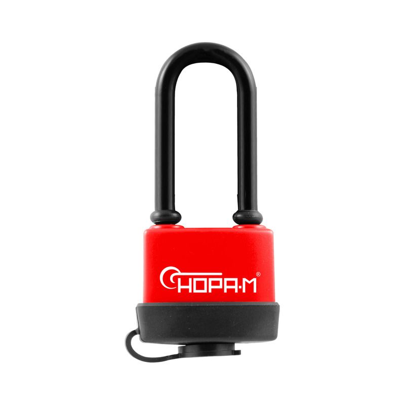 Замок навесной всепогодный ЗНВ-700дд-38 (45мм) - Красный - 16726