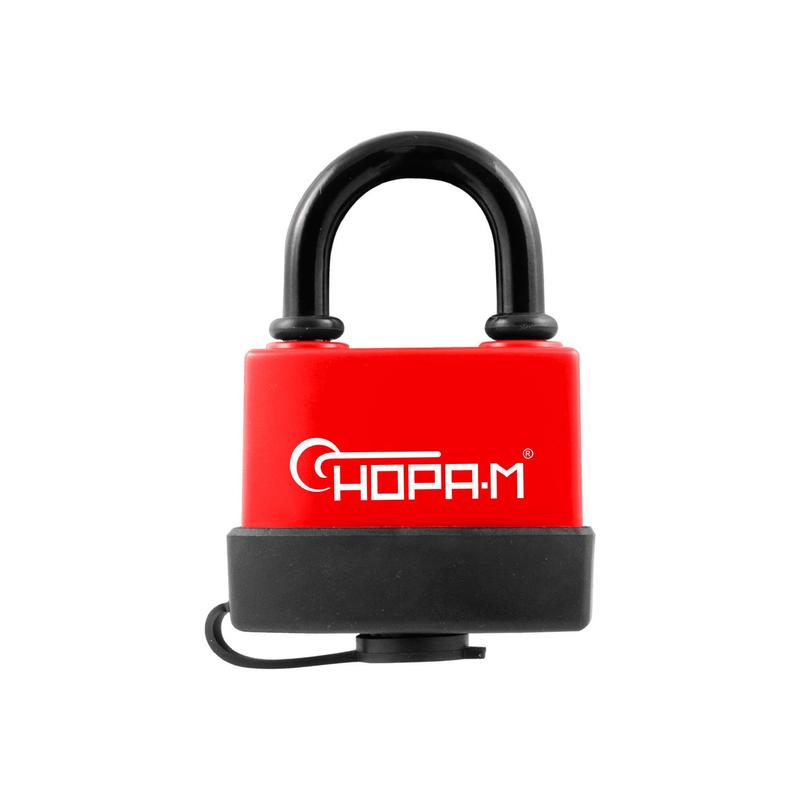 Замок навесной всепогодный ЗНВ-700-63 (72мм) - Красный - 16724