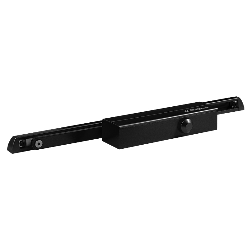 Дверной доводчик со скользящей тягой 830 Slider от 25 до 80 кг цвет Черный Нора-М