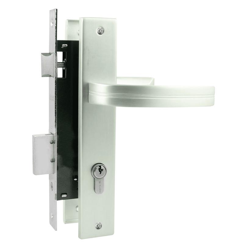 Замок врезной 106-85К - Белый жемчуг - 16712