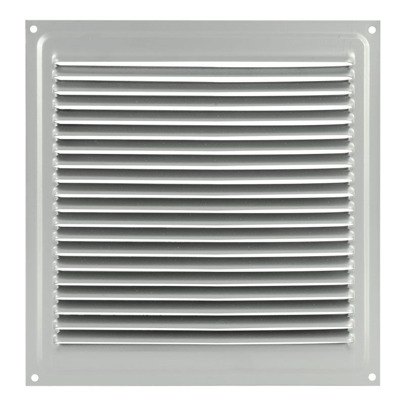 200*200 мм Решетка с сеткой - Хром - 3200