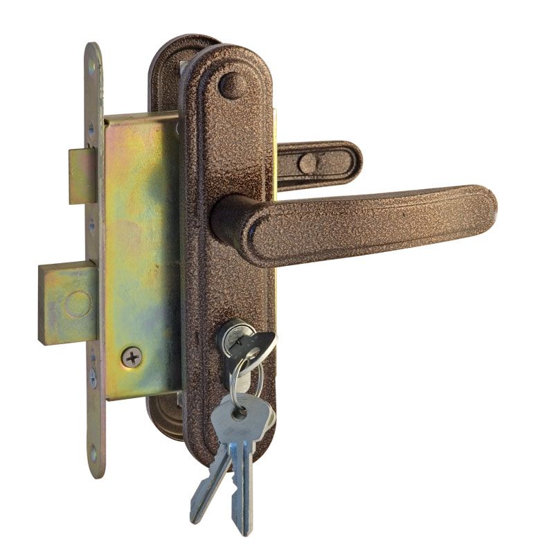 Замок врезной  ЗВ4-3.03 - Медь - 12834