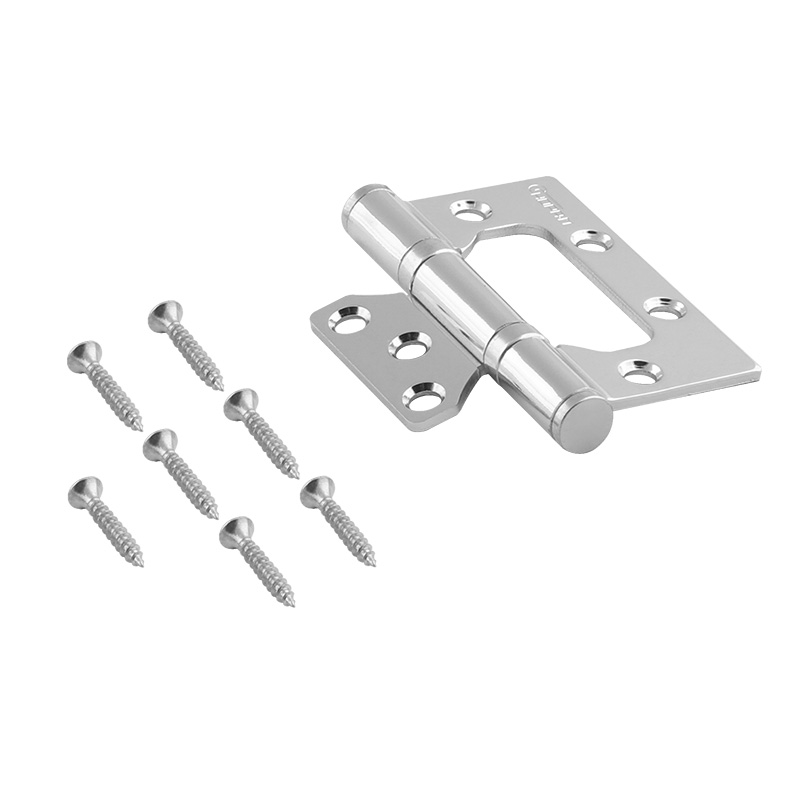 Комплектация и упаковка Петля без врезки 800-3" (75*63*2,5) без колп. цвет Хром Нора-М