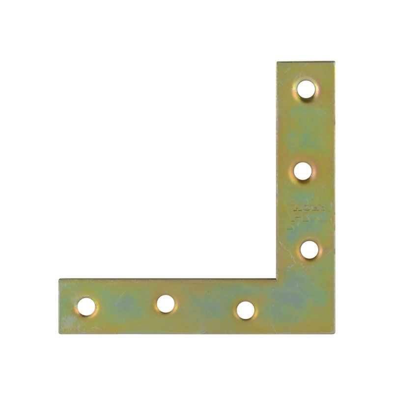 Уголок плоский №1 С прямыми углами цвет Цинк Нора-М