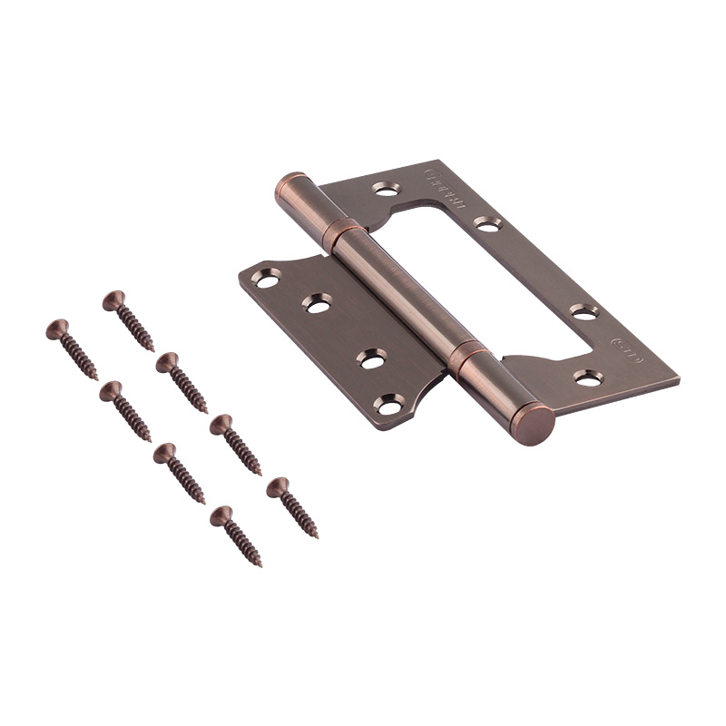 Комплектация и упаковка Петля без врезки 800-5" STD (125*75*2,5) без колп. цвет Старая медь Нора-М