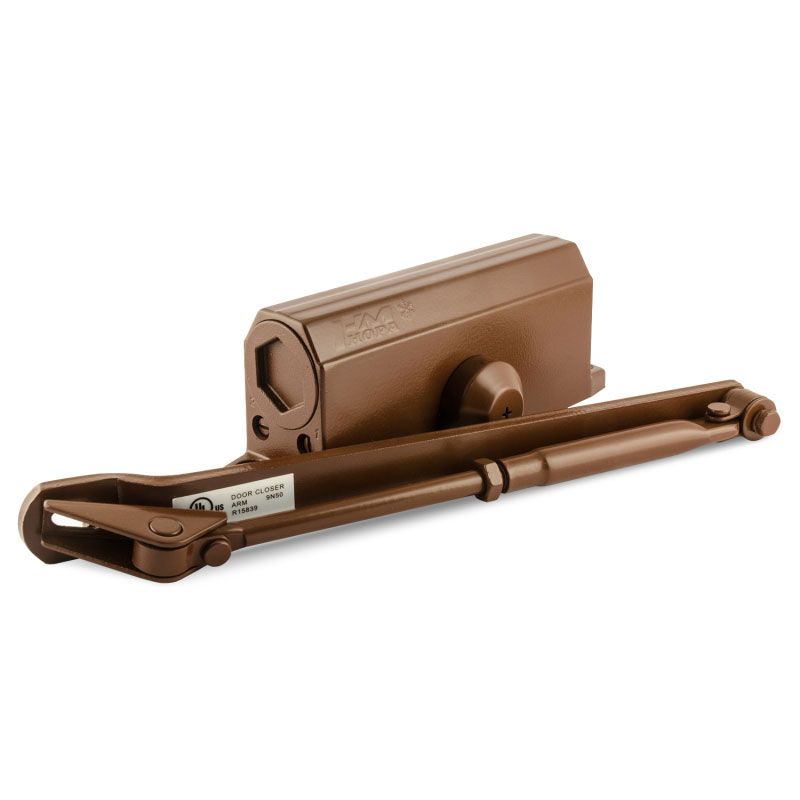 Доводчик дверной 3S бол. - Коричневый - 15887