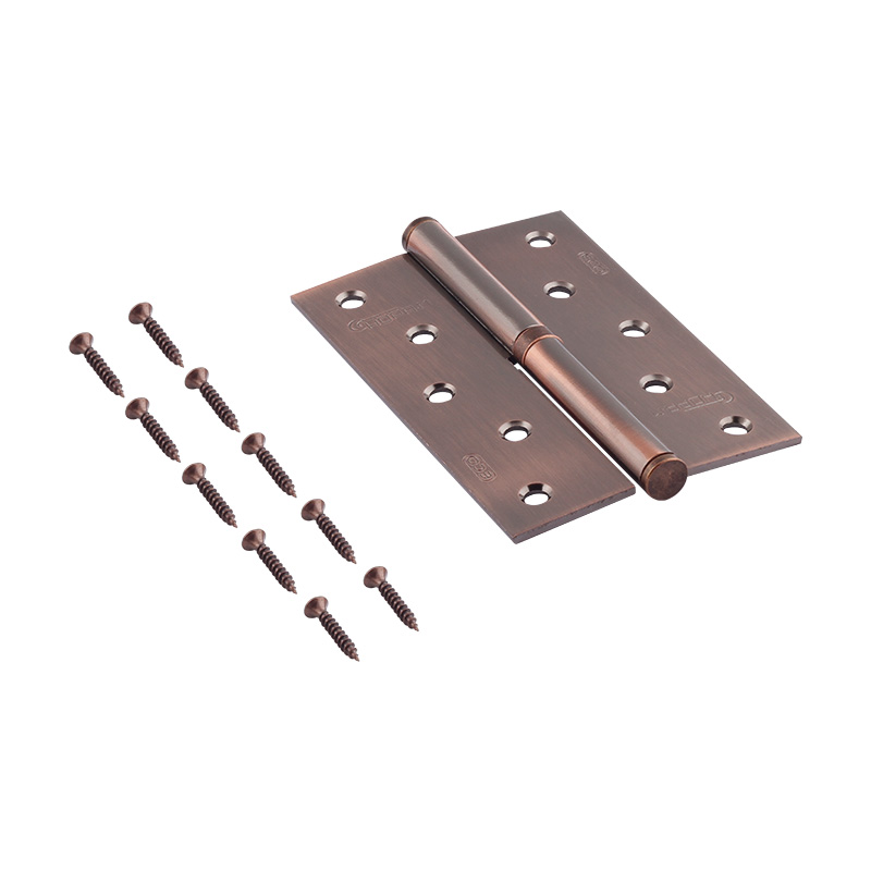 Комплектация и упаковка Петля левая/правая 750-5" STD (120*80*2,5) без колп. цвет Старая медь Нора-М