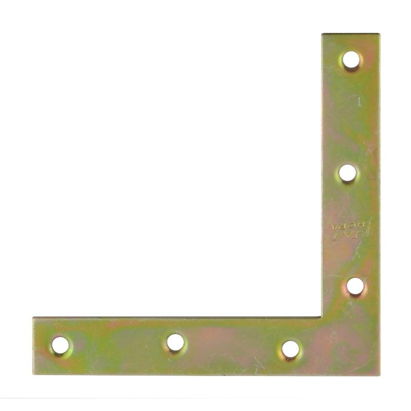 Уголок плоский №1 С прямыми углами цвет Цинк Нора-М