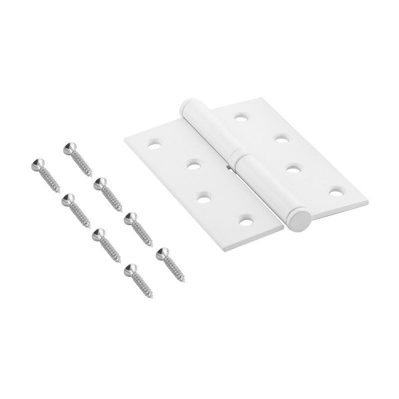 Комплектация и упаковка Петля левая/правая 750-4" (100*75*2,5) без колп. цвет Белый Нора-М