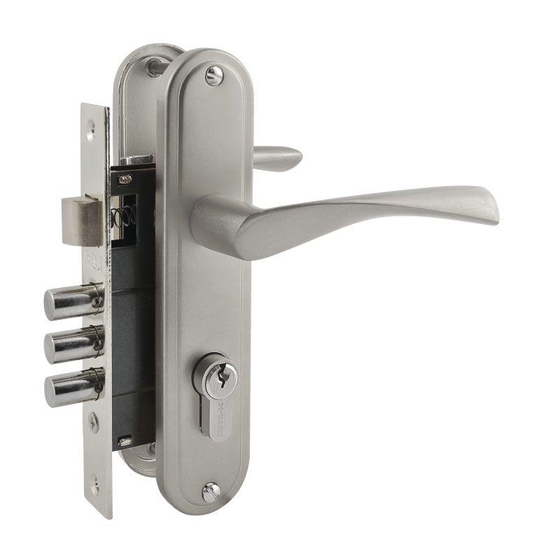 Замок врезной  127-62 - Хром - 14825