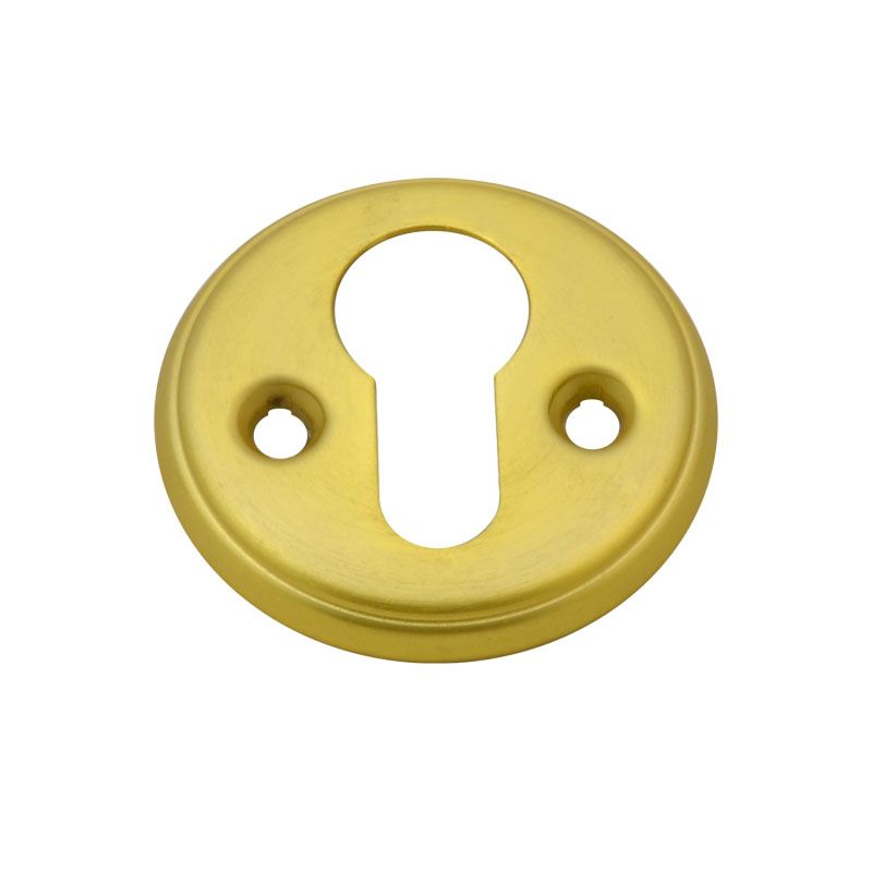 Накладка под цилиндр (50 мм, 55 мм) ФНК-01 цвет Матовое золото №2 Нора-М
