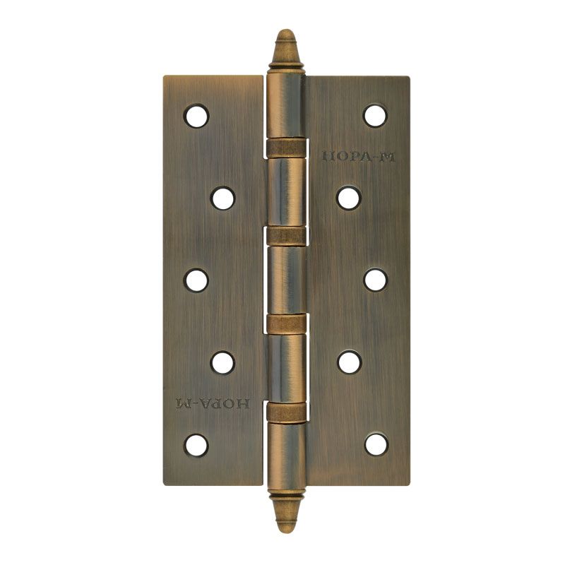 Петля универсальная 5"-4ВВ (125*75*2,5) с колп. - Матовое бронзовое покрытие - 14455