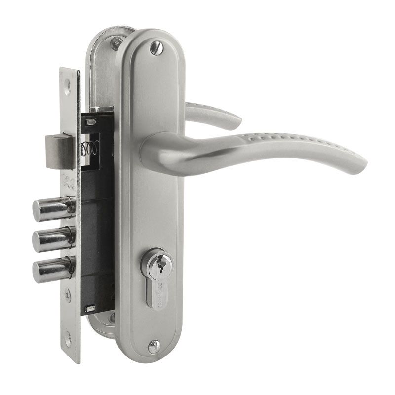 Замок врезной  129-62 - Хром - 14829