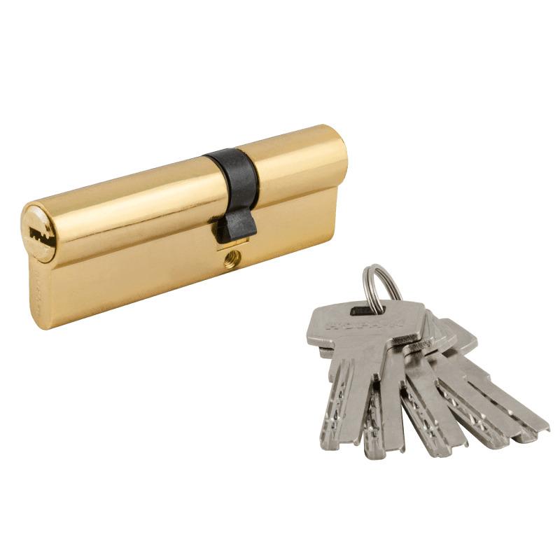 Цилиндр  ECO Z ЛП асимметричный - Латунь - ЛП-90 (55-35) - 16564