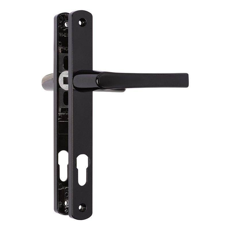 Ручки для узкопрофильных дверей РПУ 25-85 цвет Черный Нора-М