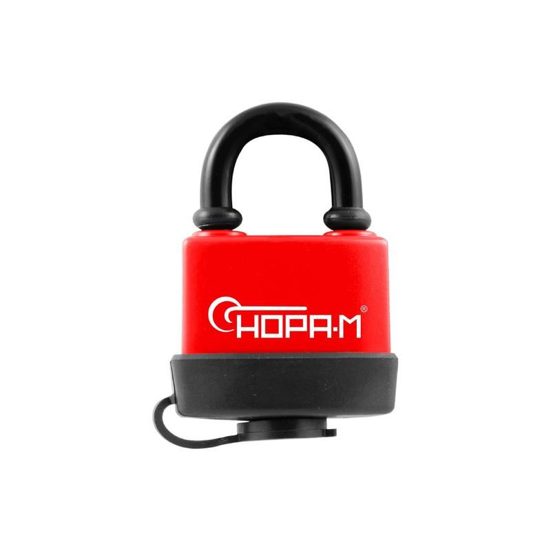Замок навесной всепогодный ЗНВ-700-50 (58мм) - Красный - 16723