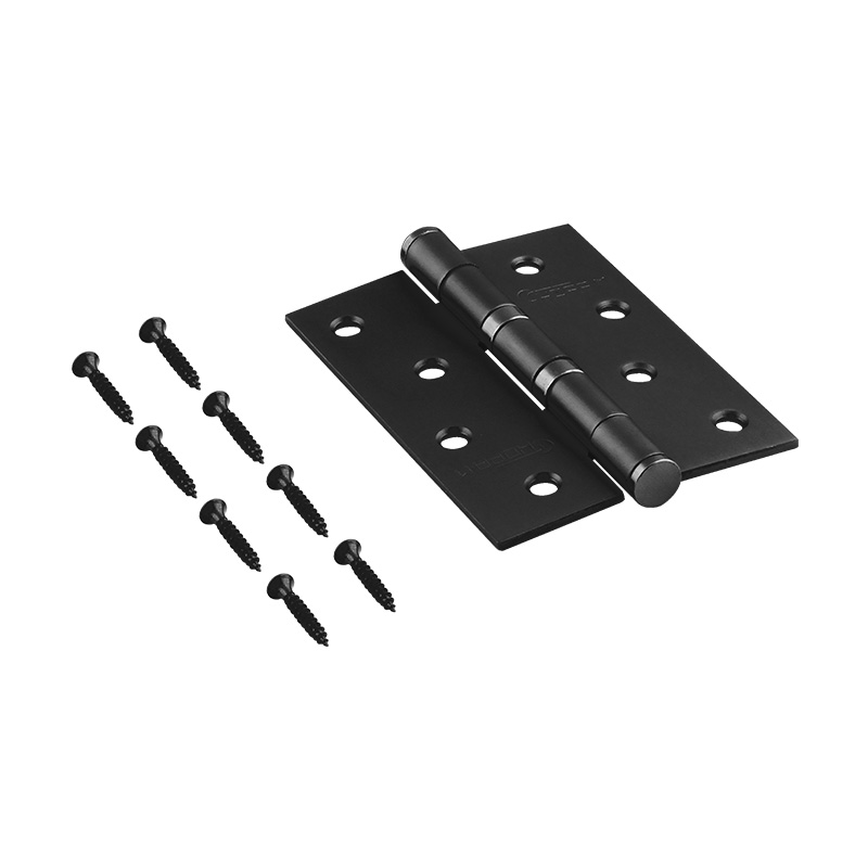 Комплектация и упаковка Петля универсальная 4"-2ВВ (100*75*2,5) без колп. цвет Черный Нора-М